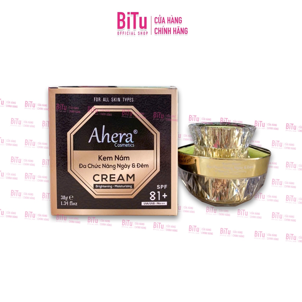 [MẪU MỚI 38G] Kem Nám AHERA - Kem Nám Đa Chức Năng Ngày Và Đêm 38g - KL kem 30g