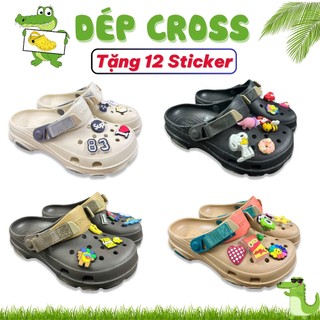 Dép Cross Terrain Clog Sục Crocs, Dép Crocs Thời Trang Sục Bánh Mì Chống Trơn Trượt [ TERRAIN ]