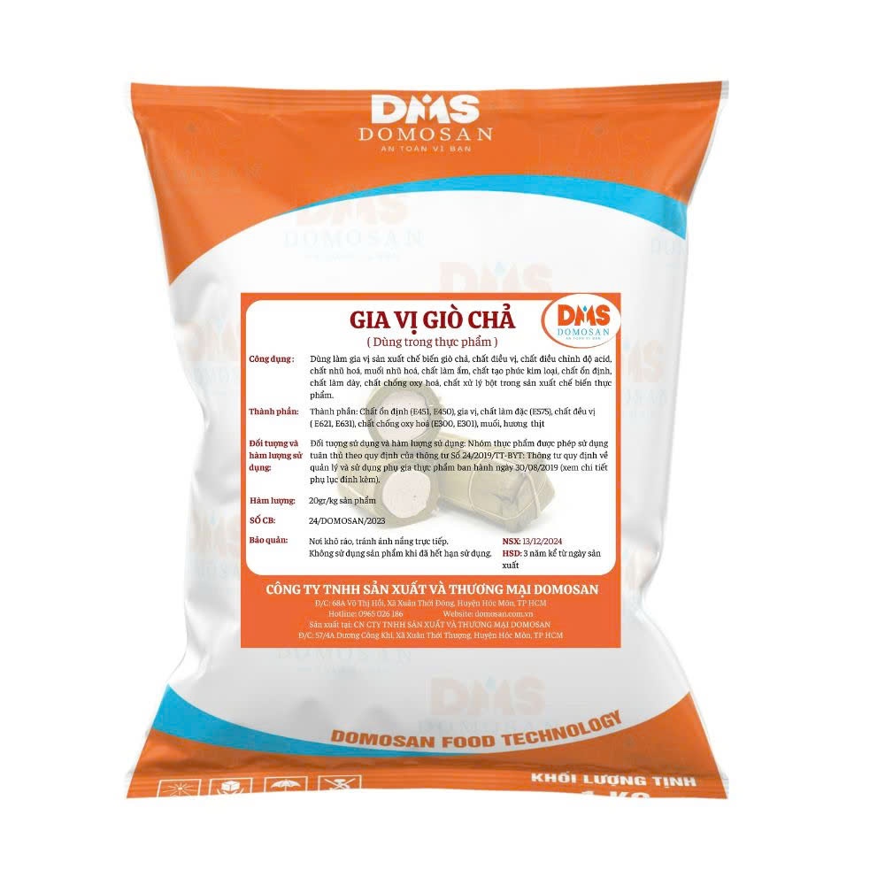 1KG GIA VỊ GIÒ CHẢ - LÀM CHẢ LỤA, CHẢ CHAY, CHẢ CÁ, CHẢ BÒ.....