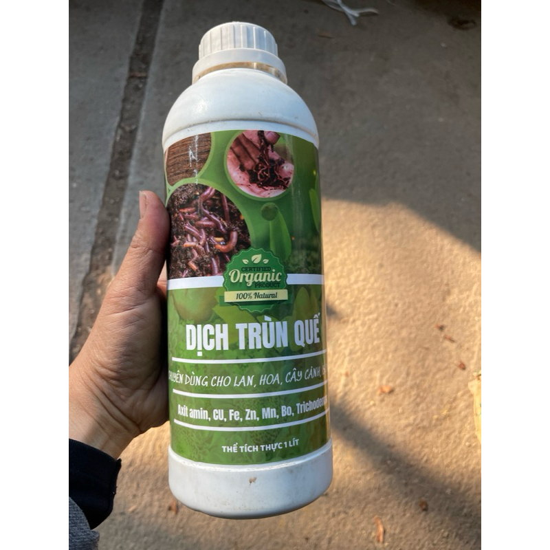 Dịch trùn quế chuyên dùng cho hoa lan 1000ml