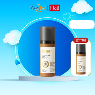Kem chống nắng bí đao COCOON 50ml quang phổ rộng, SPF 50+, PA++++ dành cho làn da dầu mụn