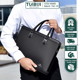 Cặp da nam công sở, văn phòng giáo viên, giám đốc đựng máy tính laptop, giầy tờ tài liệu A4, túi xách nam chống nước