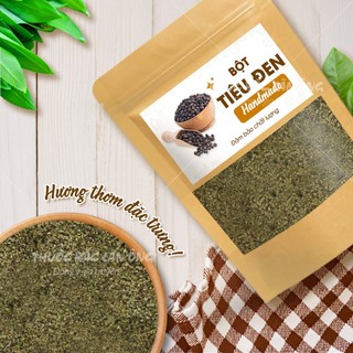 Bột tiêu đen rang xay nguyên chất 100g (Hạt tiêu đen cay nồng tự nhiên)