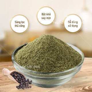 Bột tiêu đen rang xay nguyên chất 100g (Hạt tiêu đen cay nồng tự nhiên)