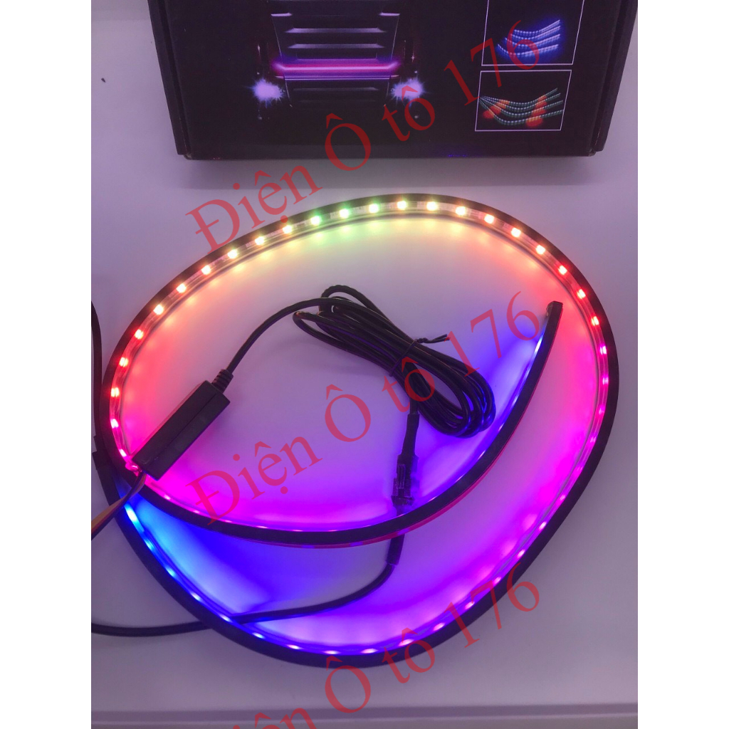 Led chạy đầu xe, led giọt nước, led gắn đầu xe. Điện 12v và 24v dùng chung