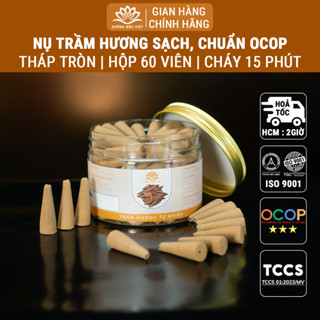 Nhang nụ trầm hương cao cấp khói ngược xông nhà thơm chất lượng OCOP, ISO 9001 - Xưởng Mộc Việt