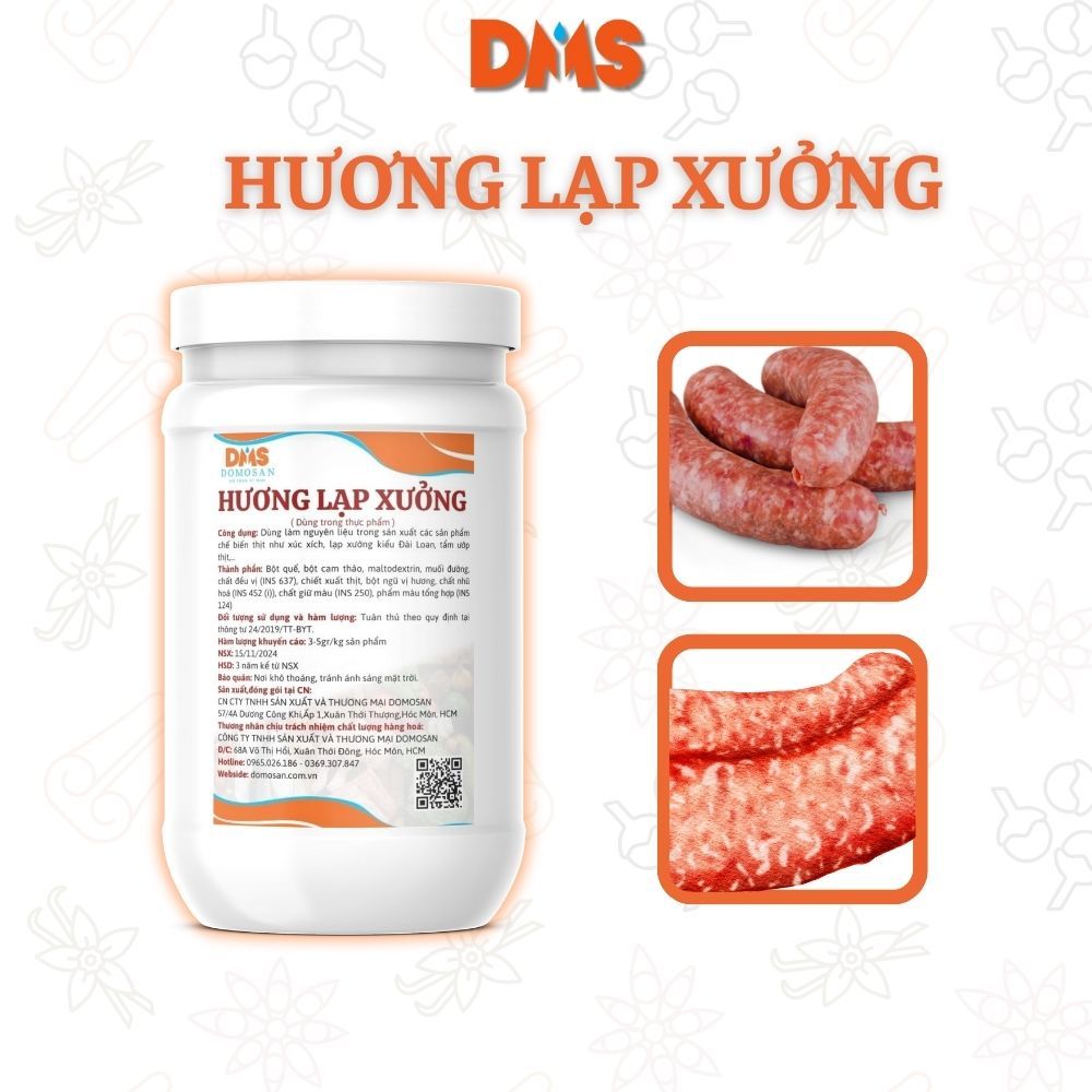1KG HƯƠNG LẠP XƯỞNG DẠNG SỆT - TẠO MÙI THƠM LẠP XƯỞNG ĐẶC TRƯNG