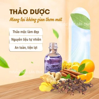 Bột tỏa hương cơ thể 500g mix bột huân thảo, cảo bản, bạch chỉ tạo hương thơm tự nhiên, khử mùi hôi