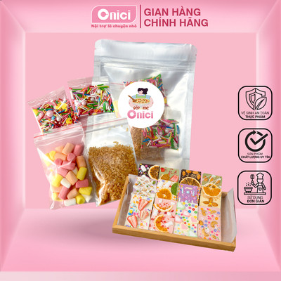 Bộ kit topping nguyên liệu làm chocolate bark Bếp Của Mẹ Onici