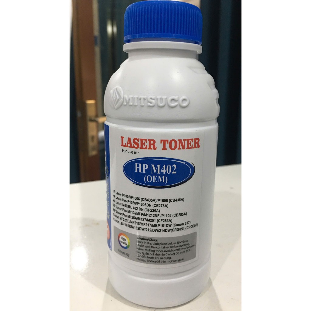 Mực đổ Canon 223dw, 233dw,236dw, 6000,6030, HP M402, HP 404