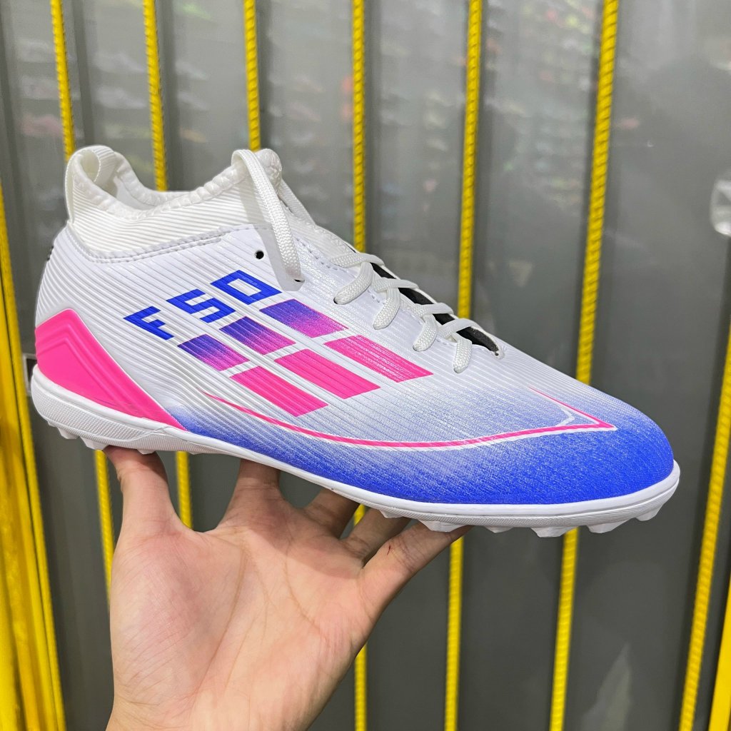 [TẶNG 3 QUÀ] Giày Đá Bóng F50 ELITE Cổ Cao [Tặng Tất + Lót Giày + Băng Cuốn]  Đế Đệm EVA, Đế Cao Su,