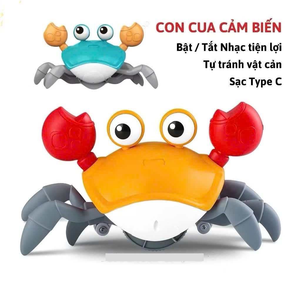 Đồ chơi con cua cảm biến tự tránh vật cản vui nhộn Sankid