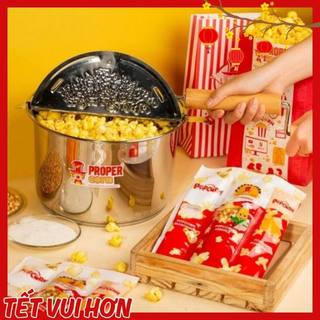 Set làm bắp rang bơ tiện lợi - "Proper DIY All in One" - Combo 3in1 tự làm popcorn tại nhà