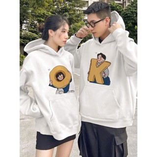 Áo Hoodie Đôi OK Nam Nữ Form Rộng Chất Liệu Nỉ Bộng, Áo Sweater Couple Phong Cách Hàn Quốc Model Hoodie