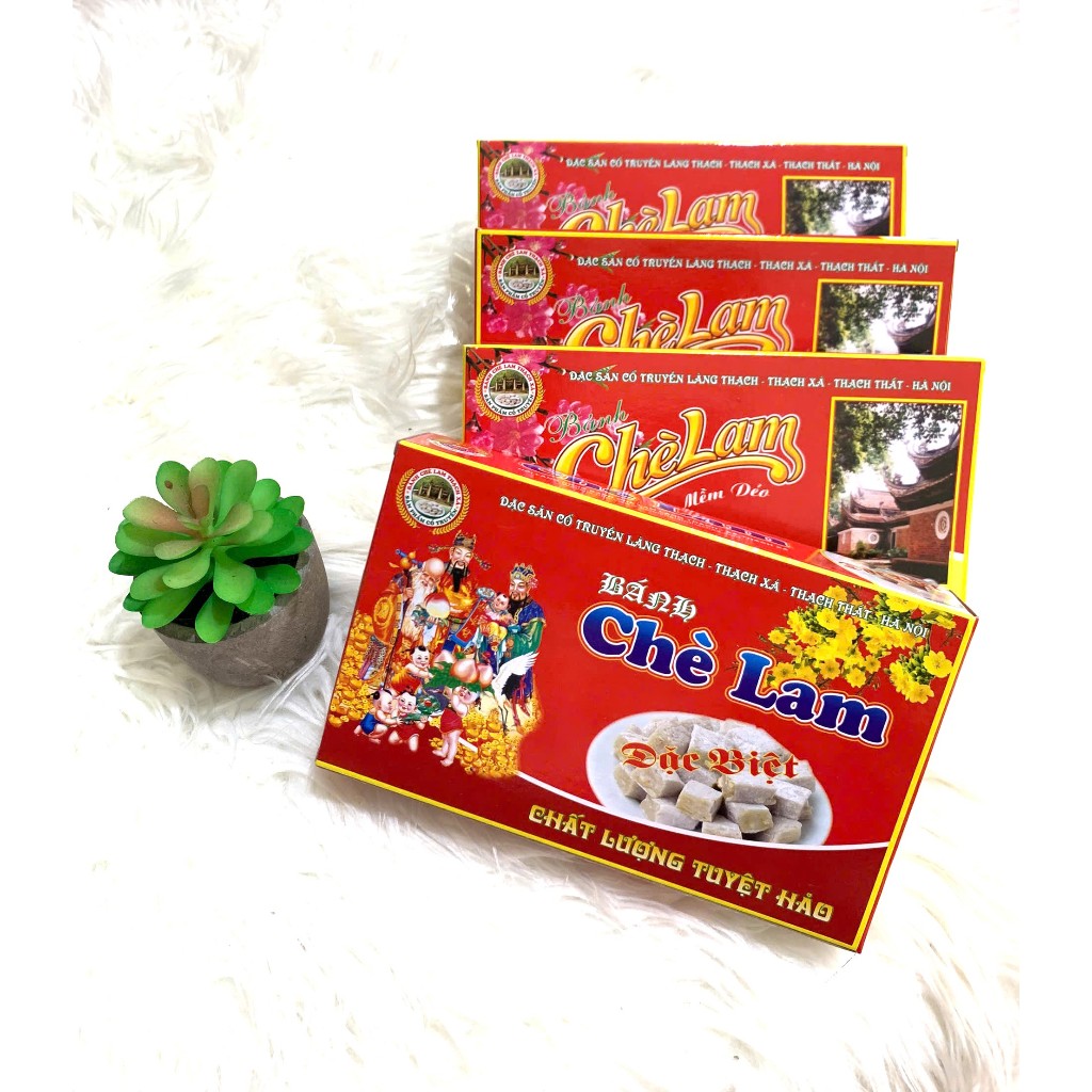 Bánh chè lam Thạch Xá Thạch Thất, chè lam ít đường 300gr cực ngon