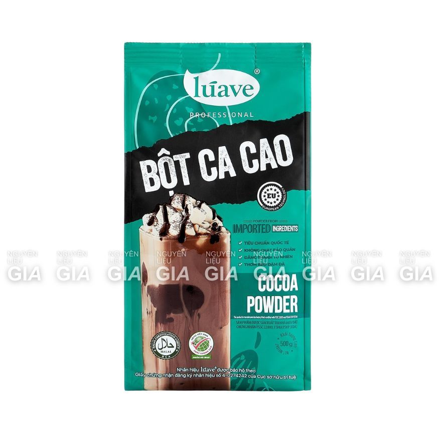 Bột Cacao đắng - luave 0.5kg
