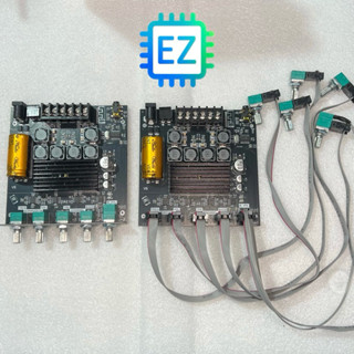 ZK-TB21 Mạch khuyếch đại âm thanh 2.1 TPA3116, 100W + 50W*2 Bluetooth bản có app điện thoại