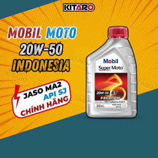 Nhớt MOBIL Super Moto 20W50 800ml nhập khẩu dành cho xe số