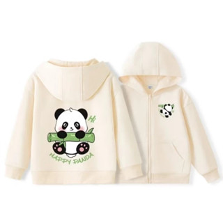 Áo Hoodie khóa zip hình gấu trúc cho bé từ 10-60 kg(mã 10)