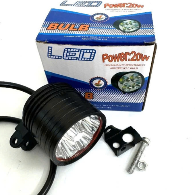 Đèn LED Trợ Sáng L6 Ngắn 3 Chế Độ Mẫu Mới 2024 Bảo Hành 1 Năm