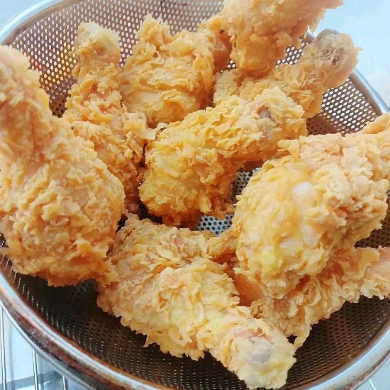 Bột chiên gà vảy đẹp như kfc