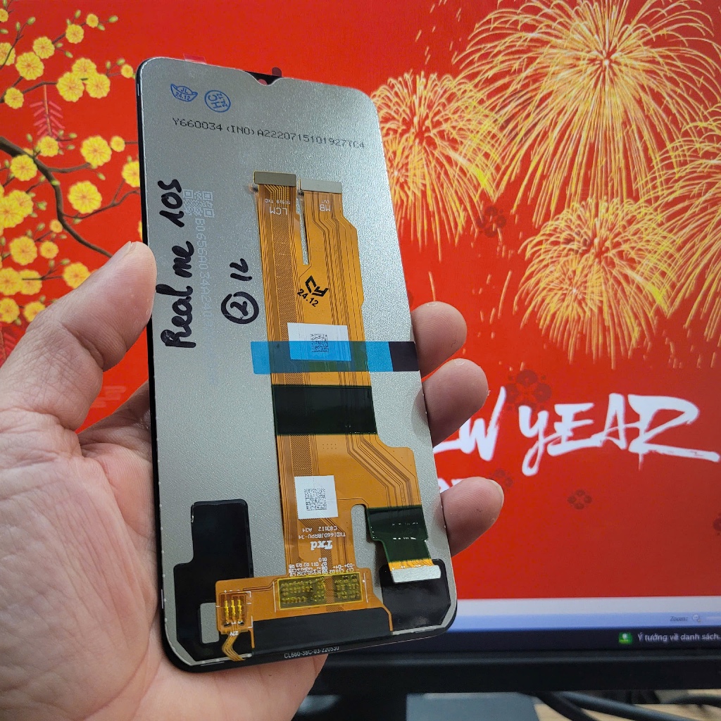 Màn Hình Mobile Tương Thích OP Realme 10 5G / Realme 10S (tặng keo dán + cường lực)