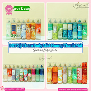 BST Hương Thanh Mát Xuân Hè- Body Mist Xịt thơm toàn thân Bath & Body Works 236ml