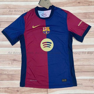 [Chỉ Có Áo] Áo Bóng Đá Player CLB Barcelona Sân Nhà 24/25 - Hàng Nhập Khẩu Thailand