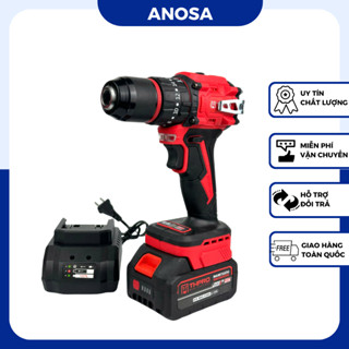 Máy Khoan Pin THPRO TH7713 3 Chức Năng Đầu 13mm Autolock Động Cơ Không Chổi Than Chân Pin Phổ Thông