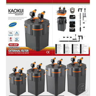 Lọc Thùng Kaokui External Filter K-60F/ 80F/ 100F/ 150F | Lọc Êm, Lọc Khoẻ Cho Bể Cá Thuỷ Sinh