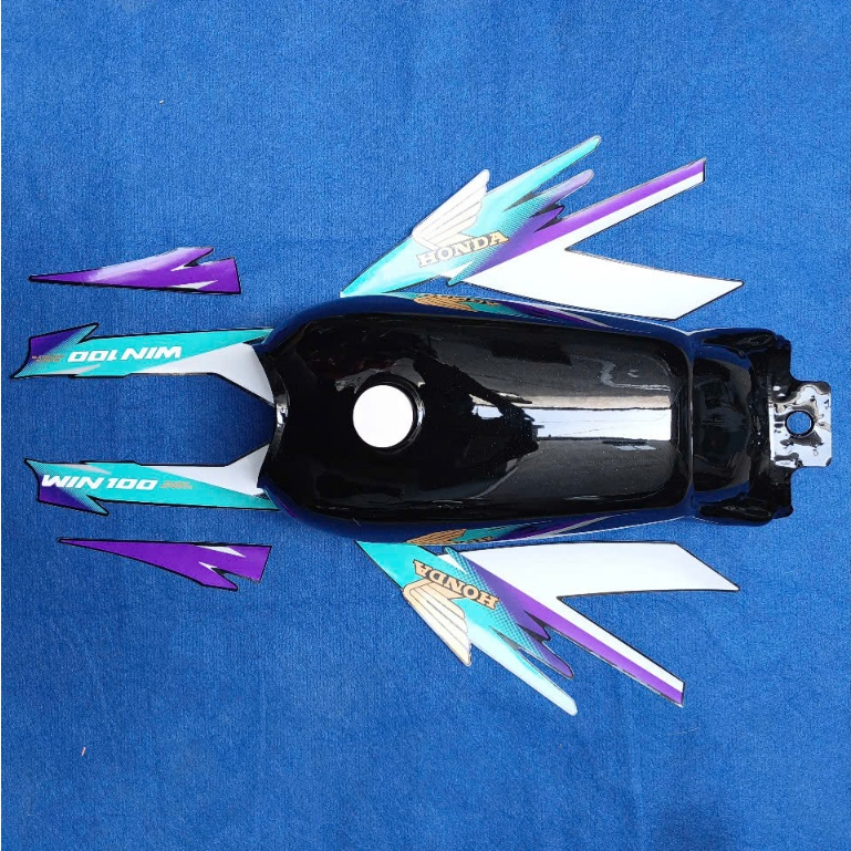 bình xăng lớn xe win,thùng xăng win 100/125 màu đen