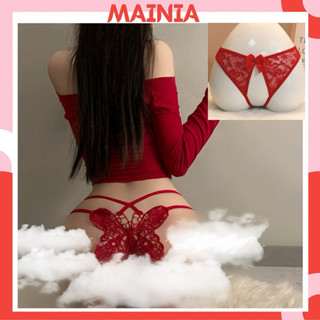 [ Size 45-70Kg ] Quần Lót Ren Lọt Khe Xẻ Đáy BUTTERFLY 8123 MAINIA STORE