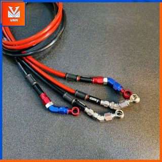 Dây Dầu Hel Earl bấm đầu Full Inox 304 >>> Gắn các dòng xe ( PVN2142 )