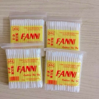 6 Gói tăm bông ngoáy tai Fanni cho bé-bé sơ sinh