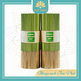Nhang Khuynh Diệp Tự Nhiên 1kg thơm sạch, khoảng 700 nén, cao 30-40cm hương thơm tươi mát đượm mùi lá cây thiên nhiên