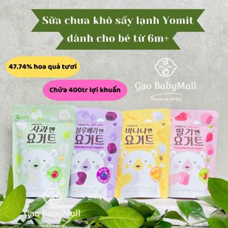Sữa chua khô Yomit Hàn Quốc cho bé ăn dặm từ 6m+ [DATE 10/26]