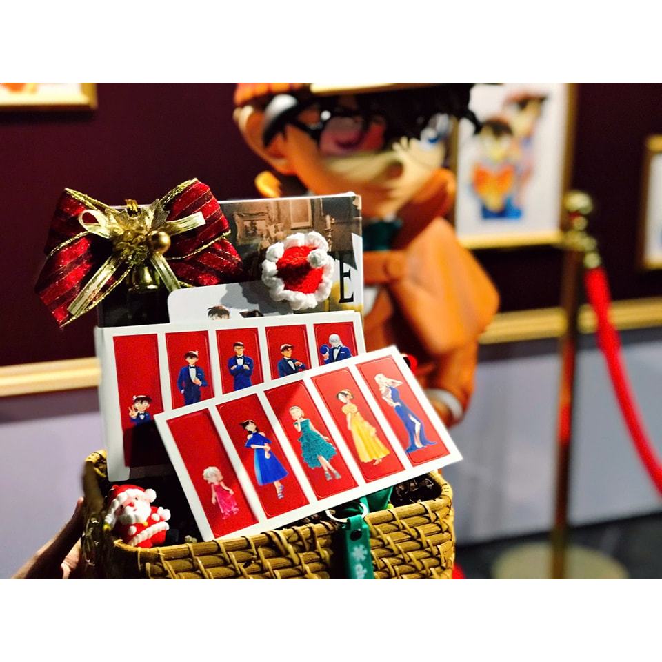 BỘ 14 BOOKMARK TRIỂN LÃM 30 NĂM CONAN