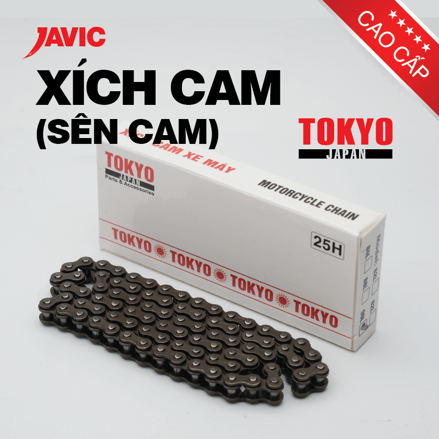 Xích cam xe máy (sên cam) Honda, Yamaha, hàng Tokyo, Xích cam wave, dream và các loại xe số