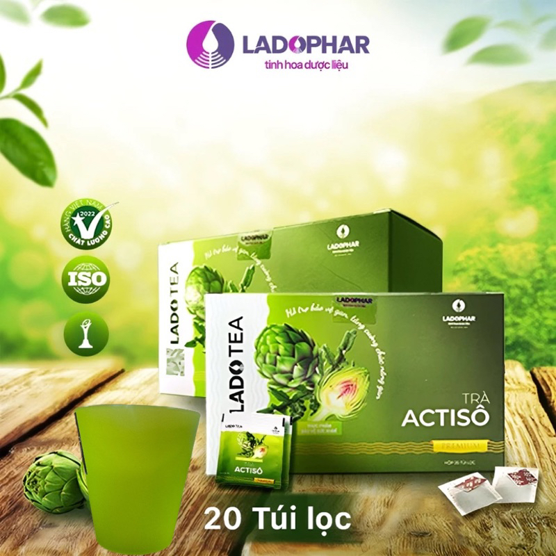 Trà Atiso túi lọc LADOPHAR