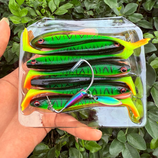 Combo Lưỡi Câu Mồi Mềm AR15 Titan và Mồi Mềm NFF Chính Hãng - Chuyên Câu Cá Lóc, Chẽm, Nheo, Cá Săn Mồi Đồ Câu Tuấn