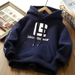 Áo khoác nỉ có mũ, áo hoodie trẻ em thu đông dày dặn siêu yêu cho bé trai bé gái 15-55kg GOLDSTAR
