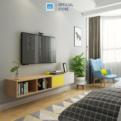 Tủ Kệ Gắn Tường Đơn Giản Mà Đẹp Thương Hiệu SIB Decor TV097