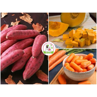 1KG RAU CỦ HỖN HỢP LÀM SẠCH XAY NHUYỄN
