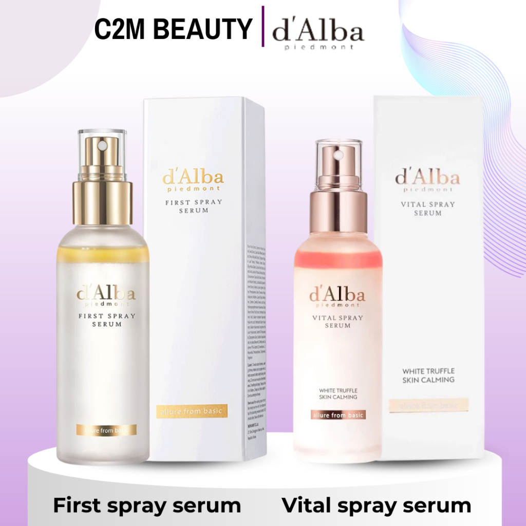 [d'Alba] Serum dạng xịt khoáng căng bóng da First Spray Serum100ml - Mist Serum