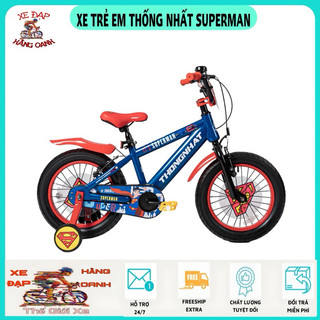  Xe đạp trẻ em Thống Nhất Siêu nhân Superman và Batman dành cho bé từ 2-7 tuổi 