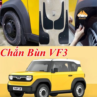 Dè chắn bùn ô tô VF3 Tặng Ốc Loại 1 bộ 4 tấm hạn chế bùn đất bắn lên xe
