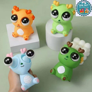  Rồng Mắt Lồi Đồ Chơi Vô Tri - Bóp Lòi Mắt Xả Stress Đàn Hồi Tốt Hình Dáng Dễ Thương 
