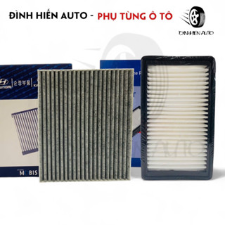 Xe Carens (1.4L, 15L đời 2022->2024), Venue (2023-2024): Lọc gió động cơ, lọc điều hoà (7000/1/3000)