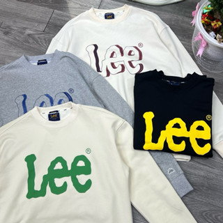 [ CHÍNH HÃNG ] Basic Sweater LEE - Áo Nỉ Cổ Tròn Brand Korea