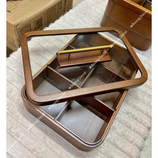  Khay Mứt Gỗ 6 Ngăn Cao Cấp Sang Trọng Tiện Dụng Cho Ngày Tết 